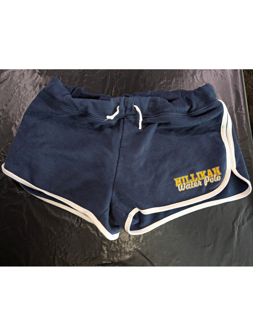 Boxercraft Women’s Athletic Shorts Blue Sz L 2" Inseam Millikan Water Polo